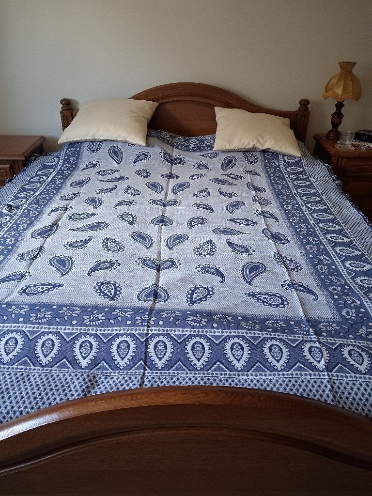 2 persoons bed 160-200cm +verstelbare lattenbodem+3kastjes, Comme neuf, Brun, Bois, Deux personnes