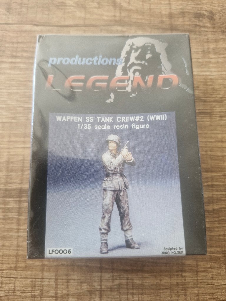 Legend 1/35 Waffen SS Tank Crew #2 WWII, Ophalen of Verzenden, Nieuw, 1:35 tot 1:50, Figuur of Figuren