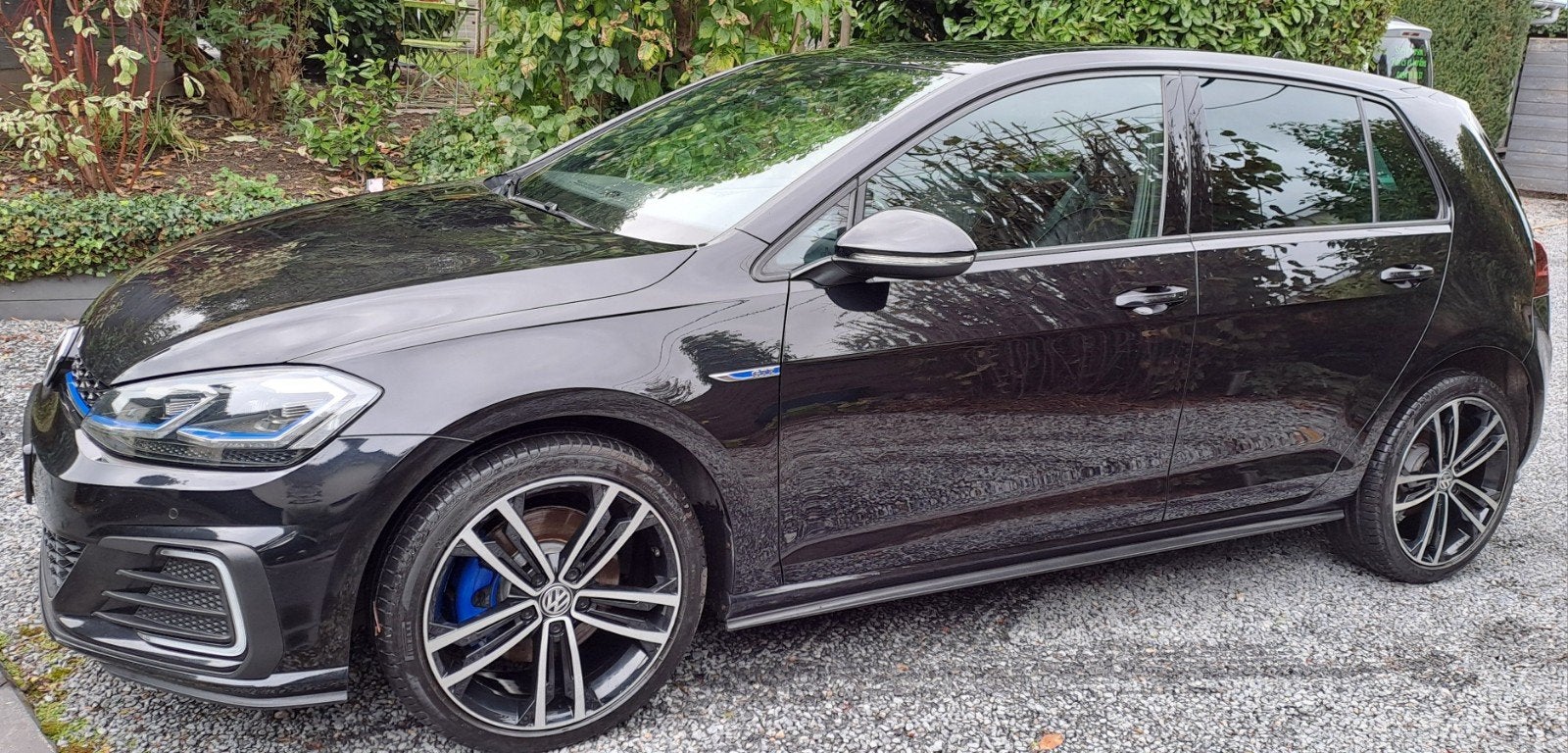 Golf 7.5 GTE 14 205ch hybrid, 4 cilinders, Zwart, Leder, Te koop