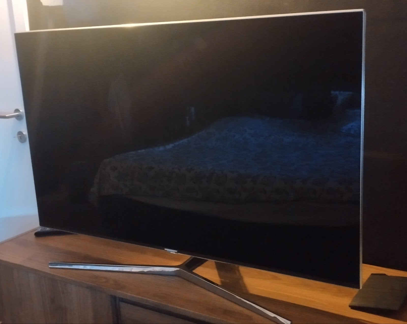 Samsung smart tv UE49KS8000L / 2 universele afstandbediening, Ophalen, Gebruikt, Samsung, Smart TV