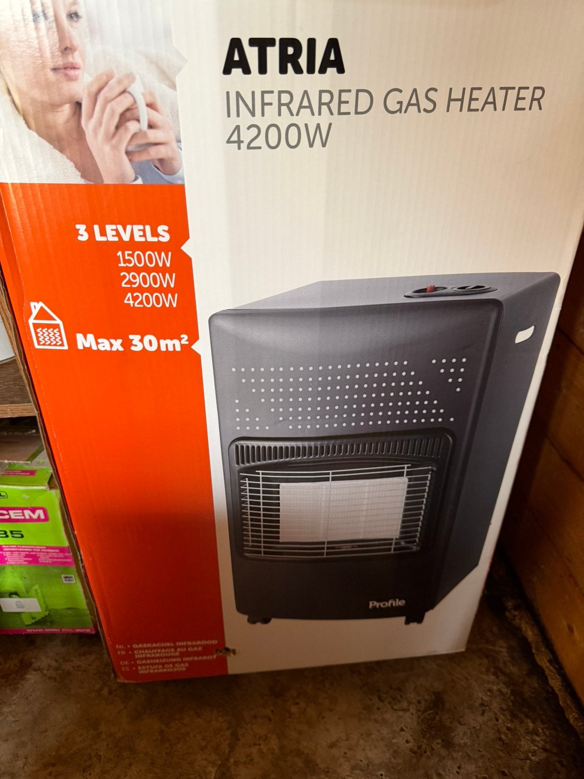 Gas kachel zoals nieuw, Ophalen, Zo goed als nieuw, Gas