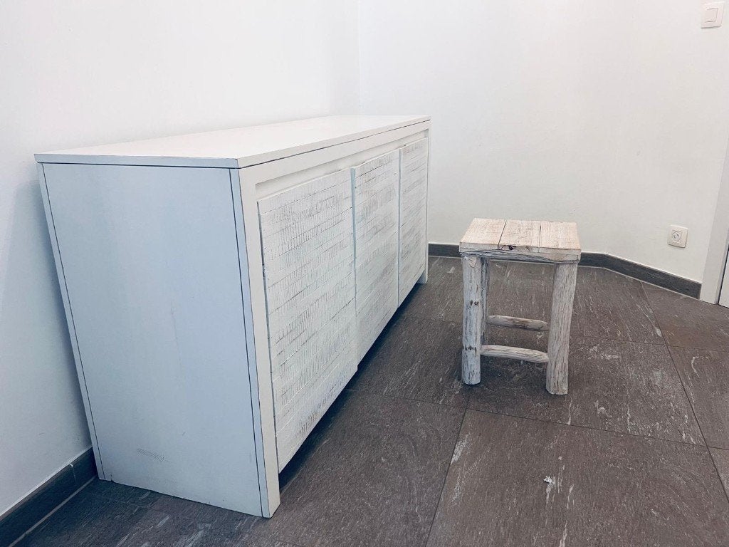 Meuble d'entrée / à chaussure + Tabouret assorti offert, Ophalen, Zo goed als nieuw, Design