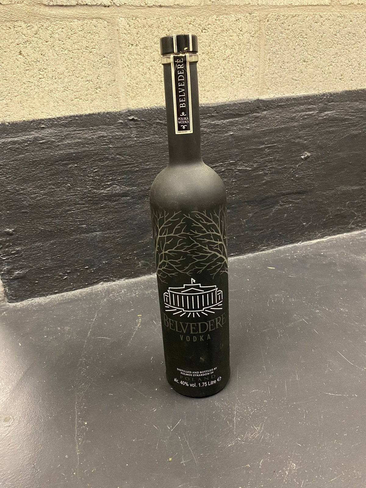 Belvedere vodka fles 1.75L, Ophalen of Verzenden, Zo goed als nieuw