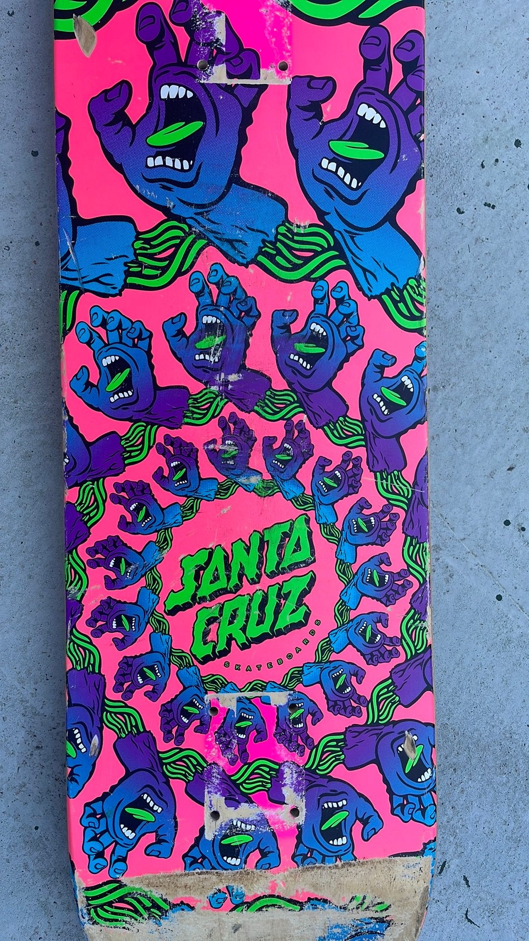 Skateboard deck, Sport en Fitness, Skateboarden, Ophalen, Zo goed als nieuw, Skateboard