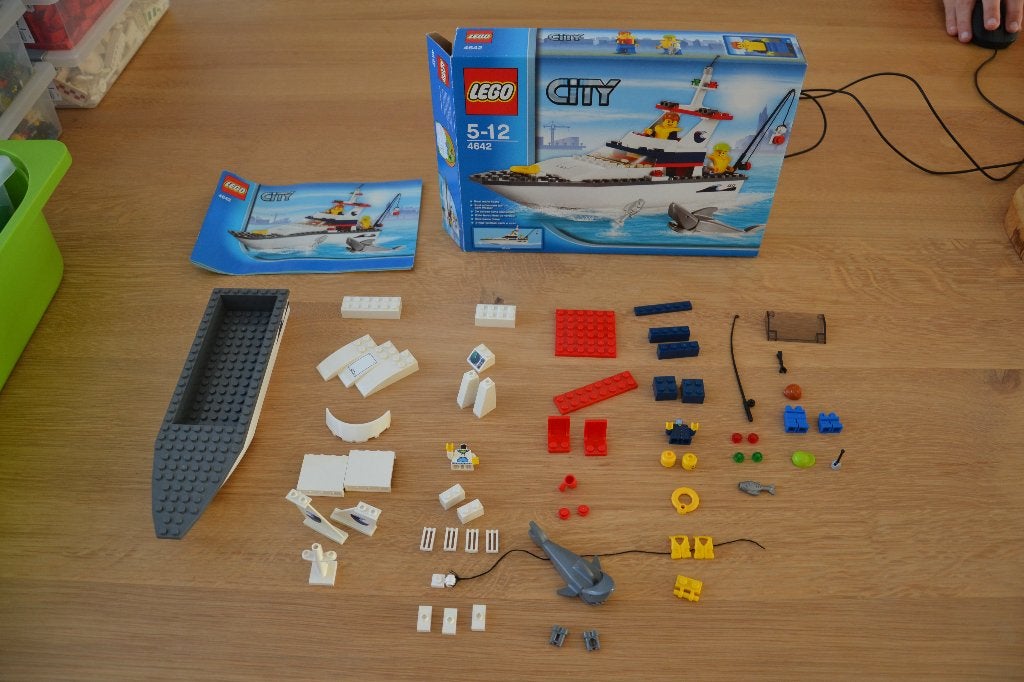 Lego City Vissersboot 4642, City, Compleet, Lego, Ophalen of Verzenden
