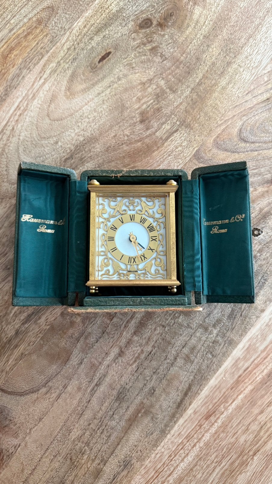 Horloge de voyage ancienne HOUR-LAVIGNE, Handtassen en Accessoires, Horloges | Antiek, Ophalen