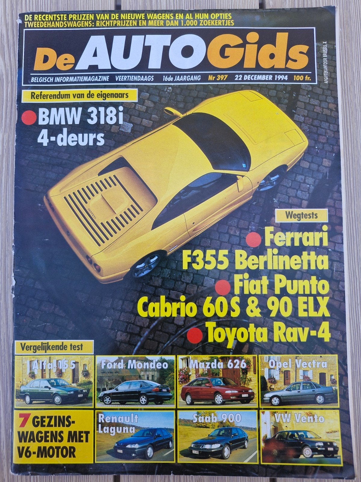 Autogids 397, Enlèvement ou Envoi