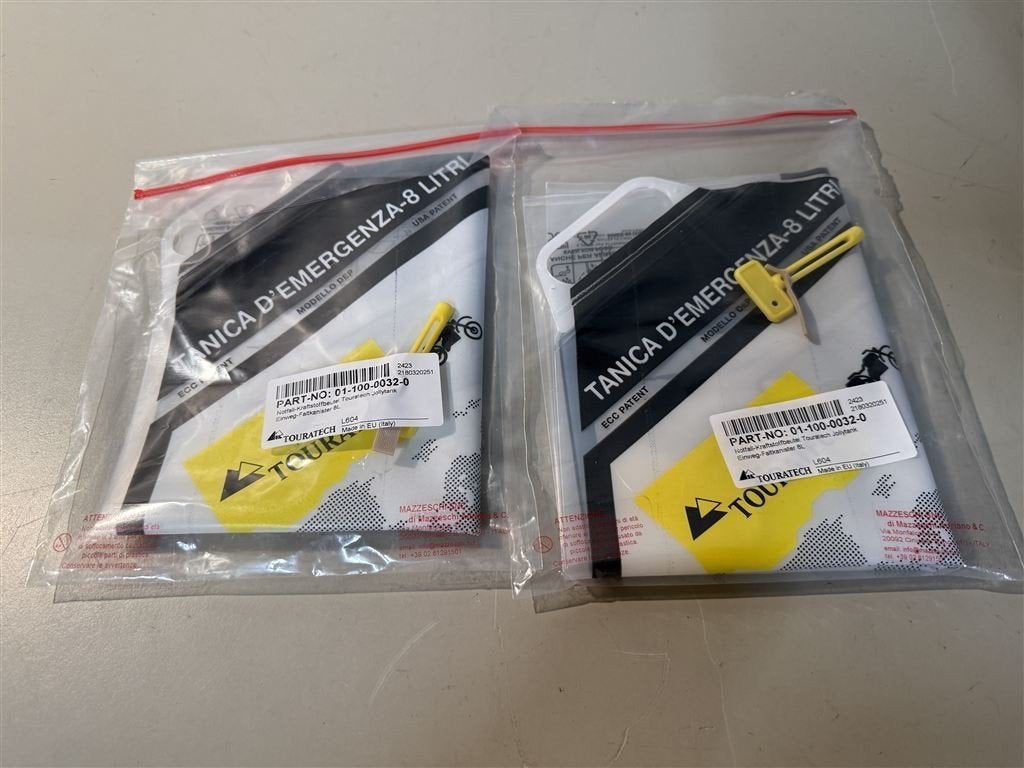 Touratech Opvouwbare Noodbrandstofzak 8L, Motoren, Ophalen of Verzenden, Nieuw