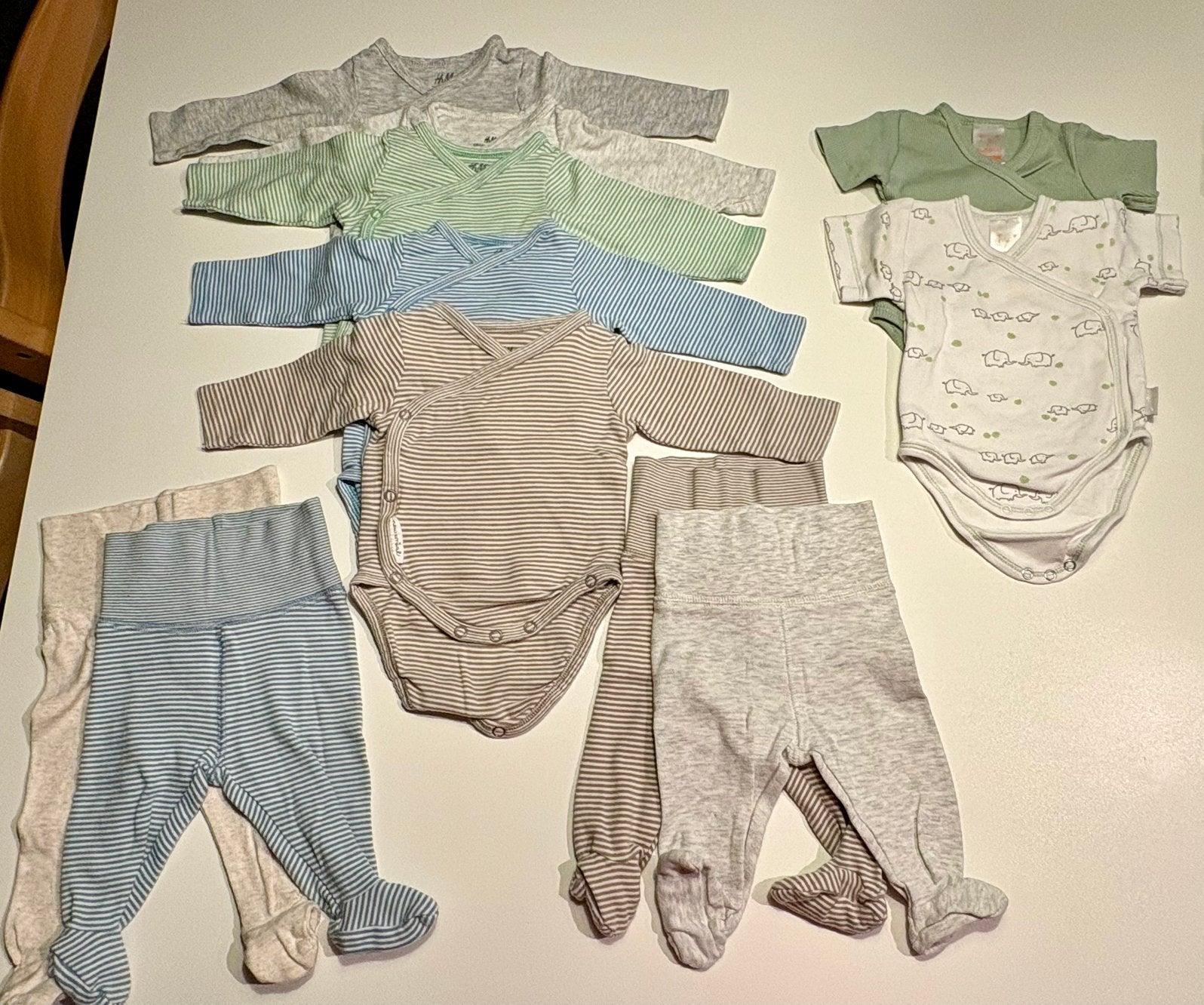 Kledingpakket baby jongen/unisex maat 56 – 30+ stuks, Ophalen, Zo goed als nieuw, Maat 56