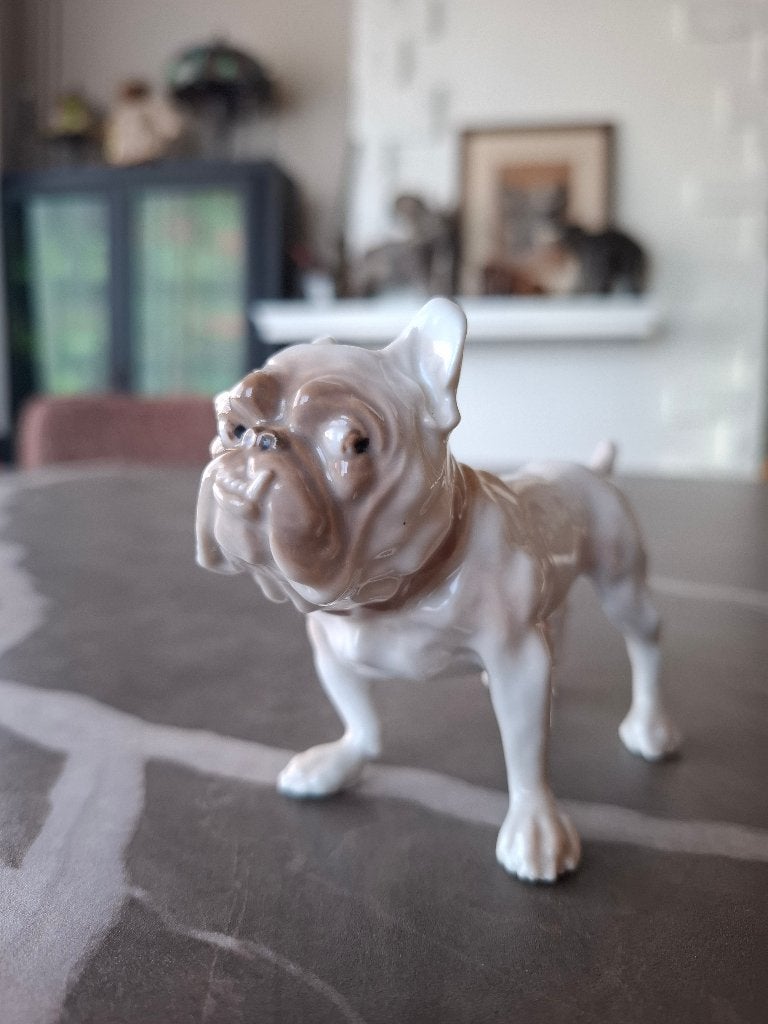 Vintage Bing & Grøndahl Bulldog Beeldje #1676 Dahl-Jensen, Ophalen of Verzenden