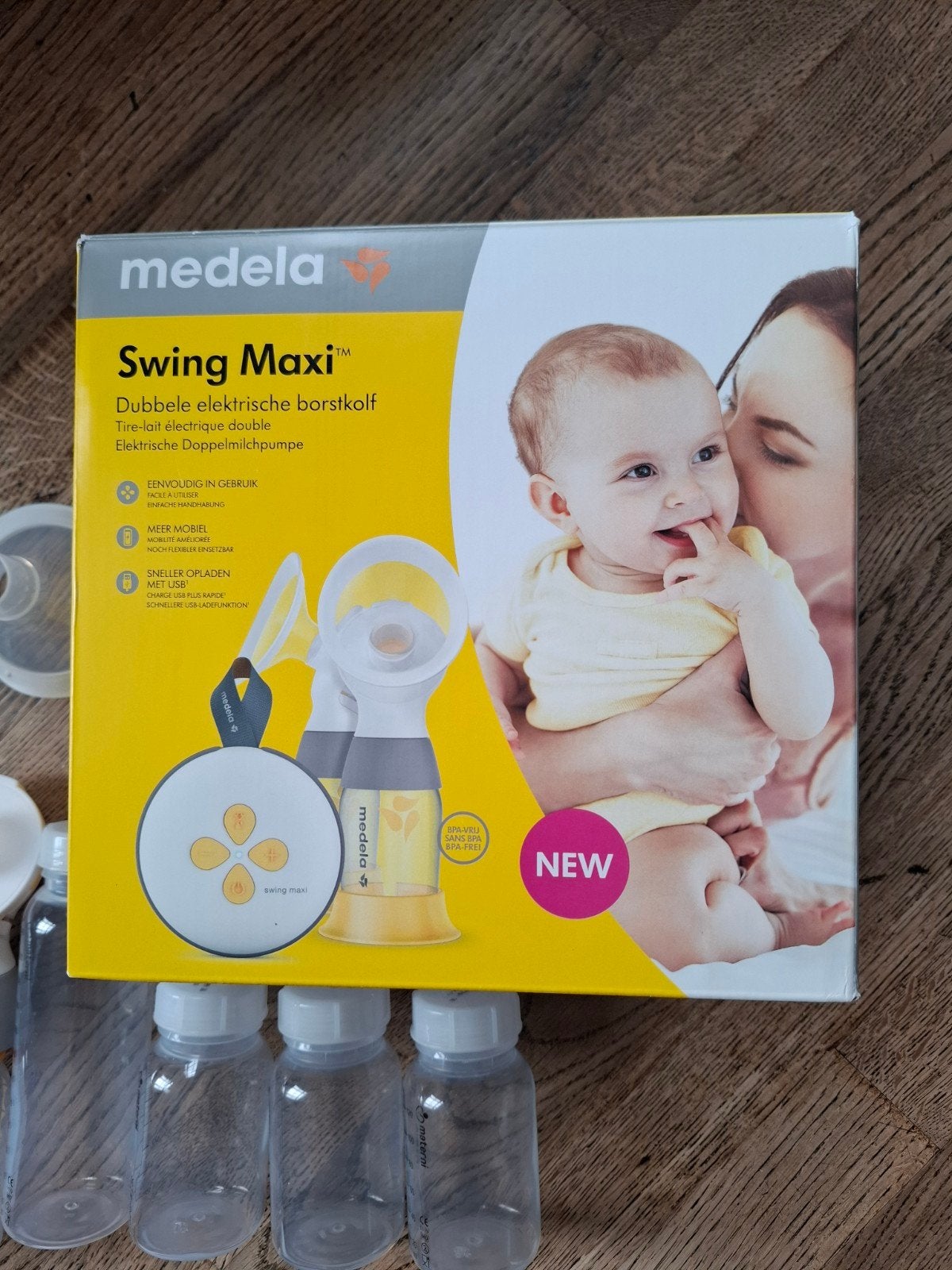Tire lait double medela swing maxi avec accessoires, Enfants & Bébés, Medela, Portable, Enlèvement, Utilisé