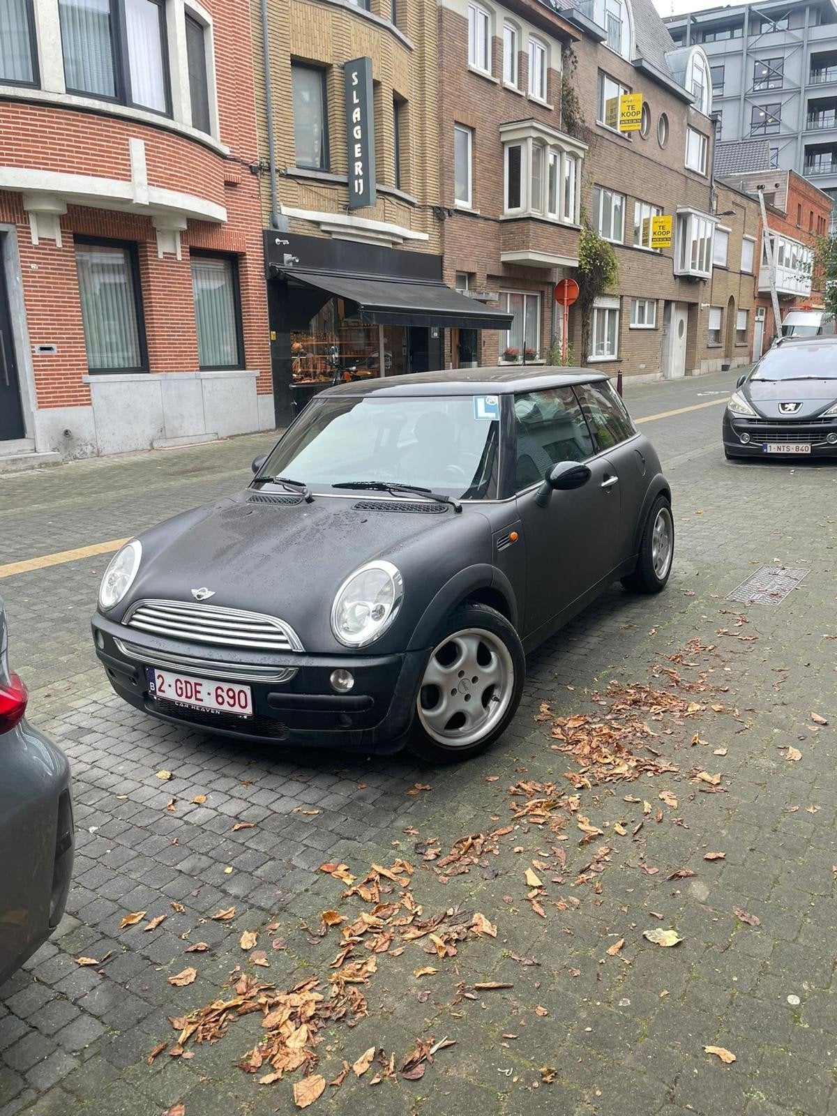 MINI ONE 1.4 BENZINE AIRCO 92.000KM, Auto's, Mini, Voorwielaandrijving, 4 zetels, Stof, Zwart