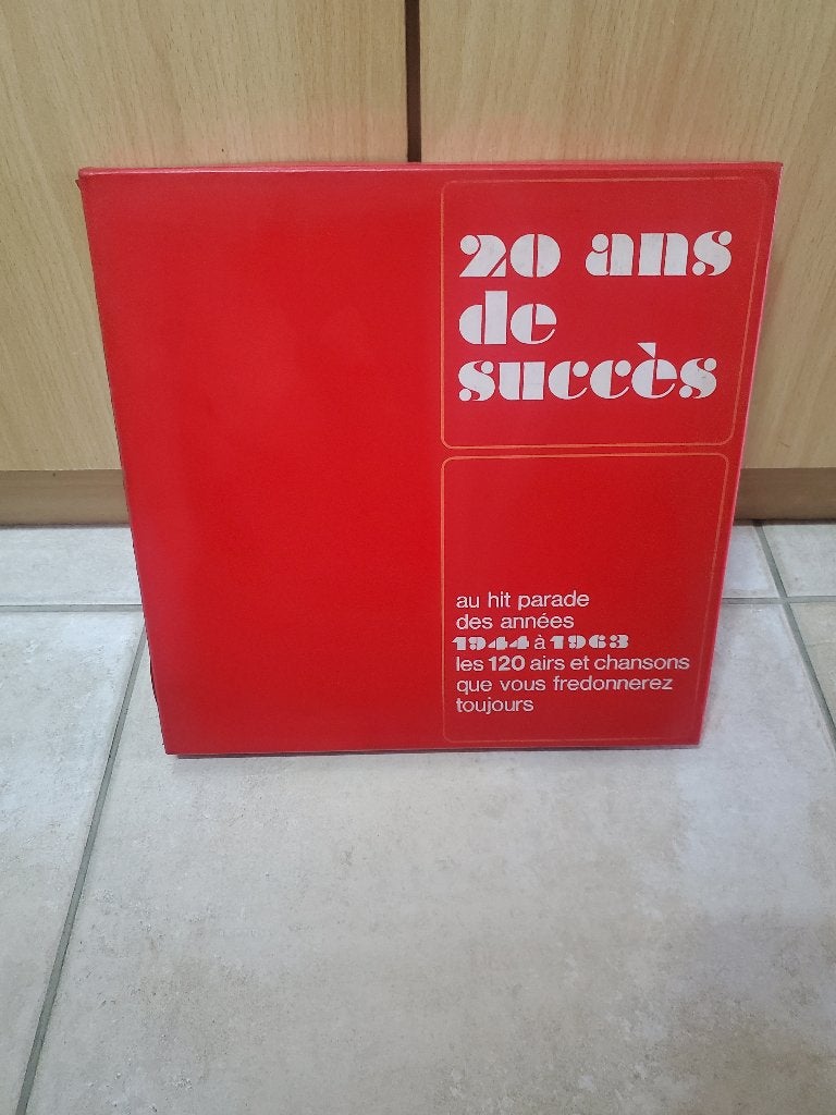 Coffret 10 disques 33 T variétés française, CD & DVD, Vinyles | Classique, Coffret, Enlèvement ou Envoi, Utilisé