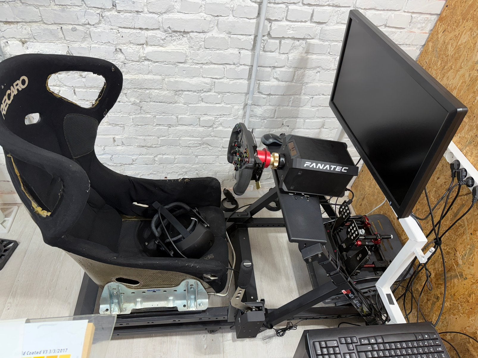 Simulateur de course, Ophalen, Houder/standaard, Gebruikt, Force feedback