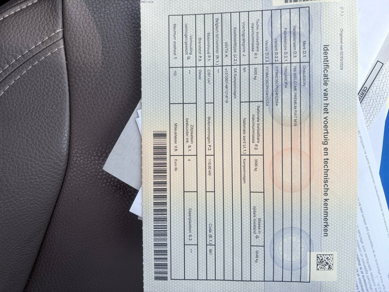 Fiat chausson, Luifel, Fiat, Serrures de sécurité, Treinzit