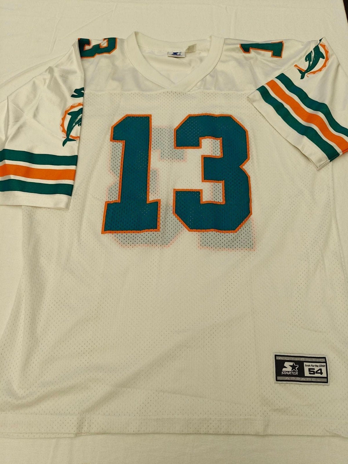 Maillot NFL vintage Starter Miami Dolphins Dan Marino #13 –, Kleding | Heren, T-shirts, Maat 56/58 (XL), Oranje, Ophalen of Verzenden