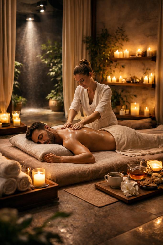 Séance luxe 2h soin corps & massage luxe