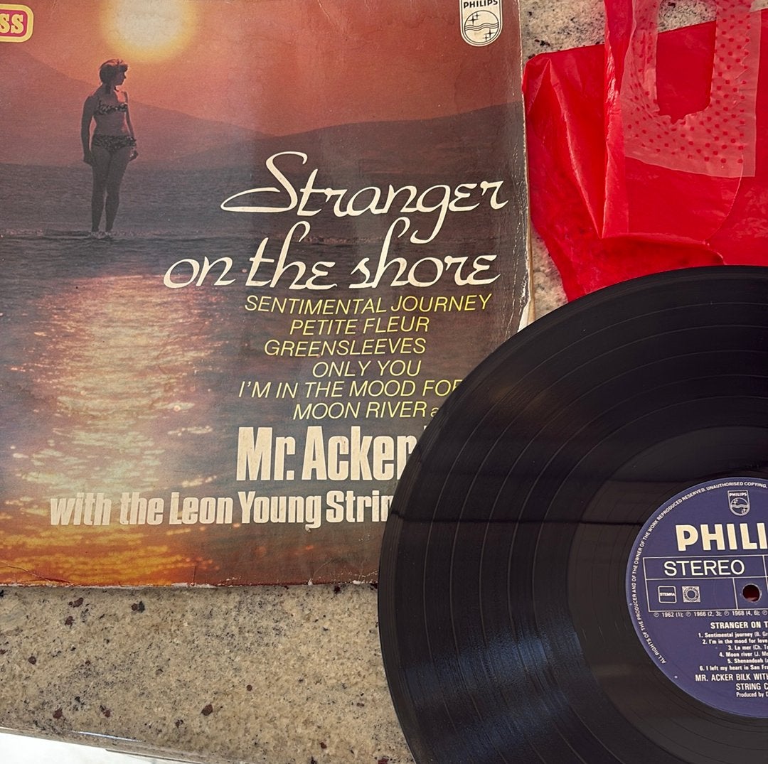 Stranger on the shore Mr. Acker Bilk LP vinyl elpee 1=8 toe, Ophalen, Gebruikt, LP