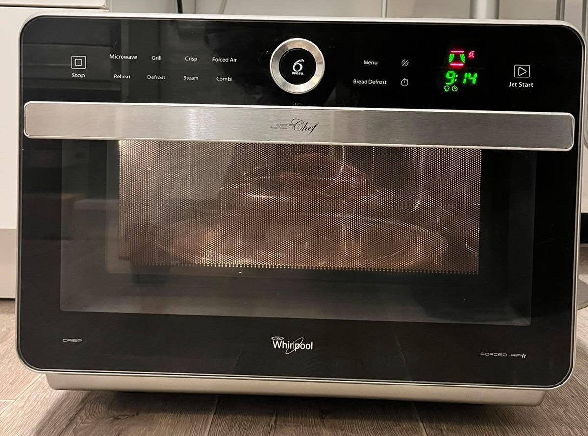 Whirlpool Jet Chef combioven — zo goed als nieuw!, Elektronische apparatuur, Ophalen, Zo goed als nieuw