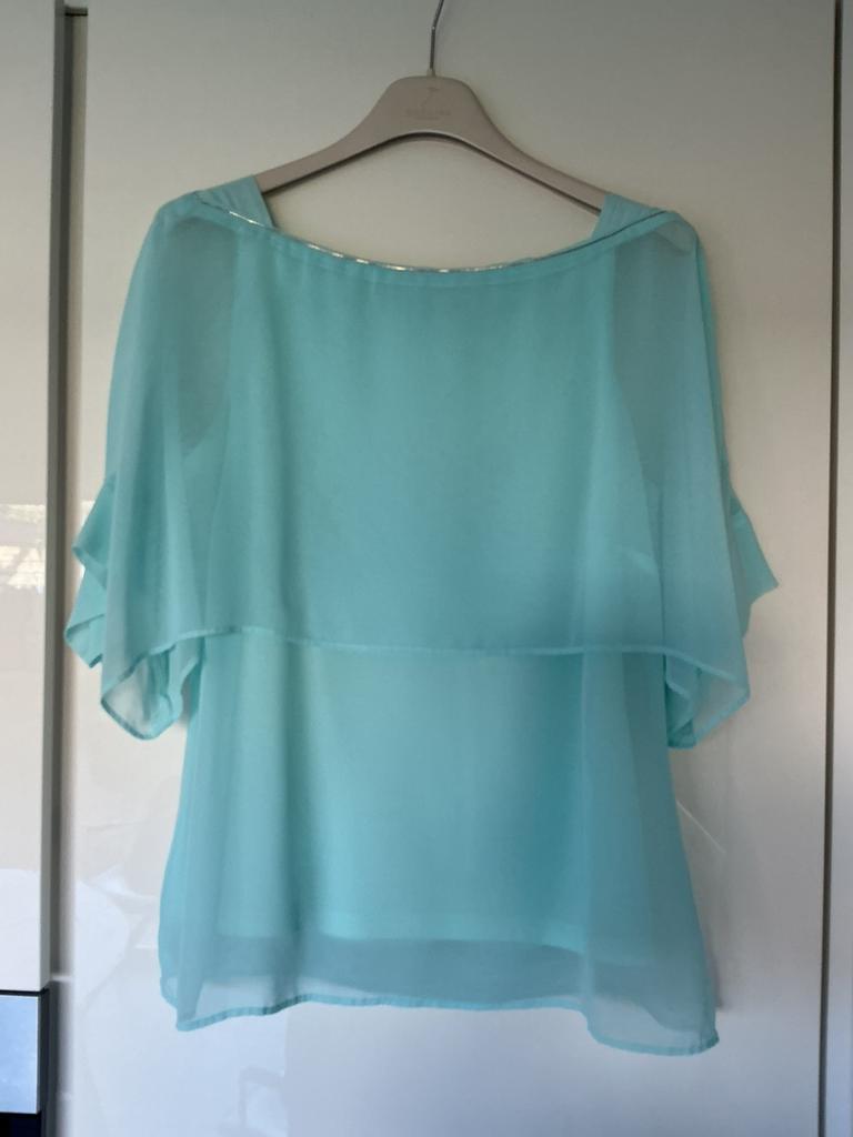 Bloesje senso, Ophalen of Verzenden, Gedragen, Maat 38/40 (M), Blauw