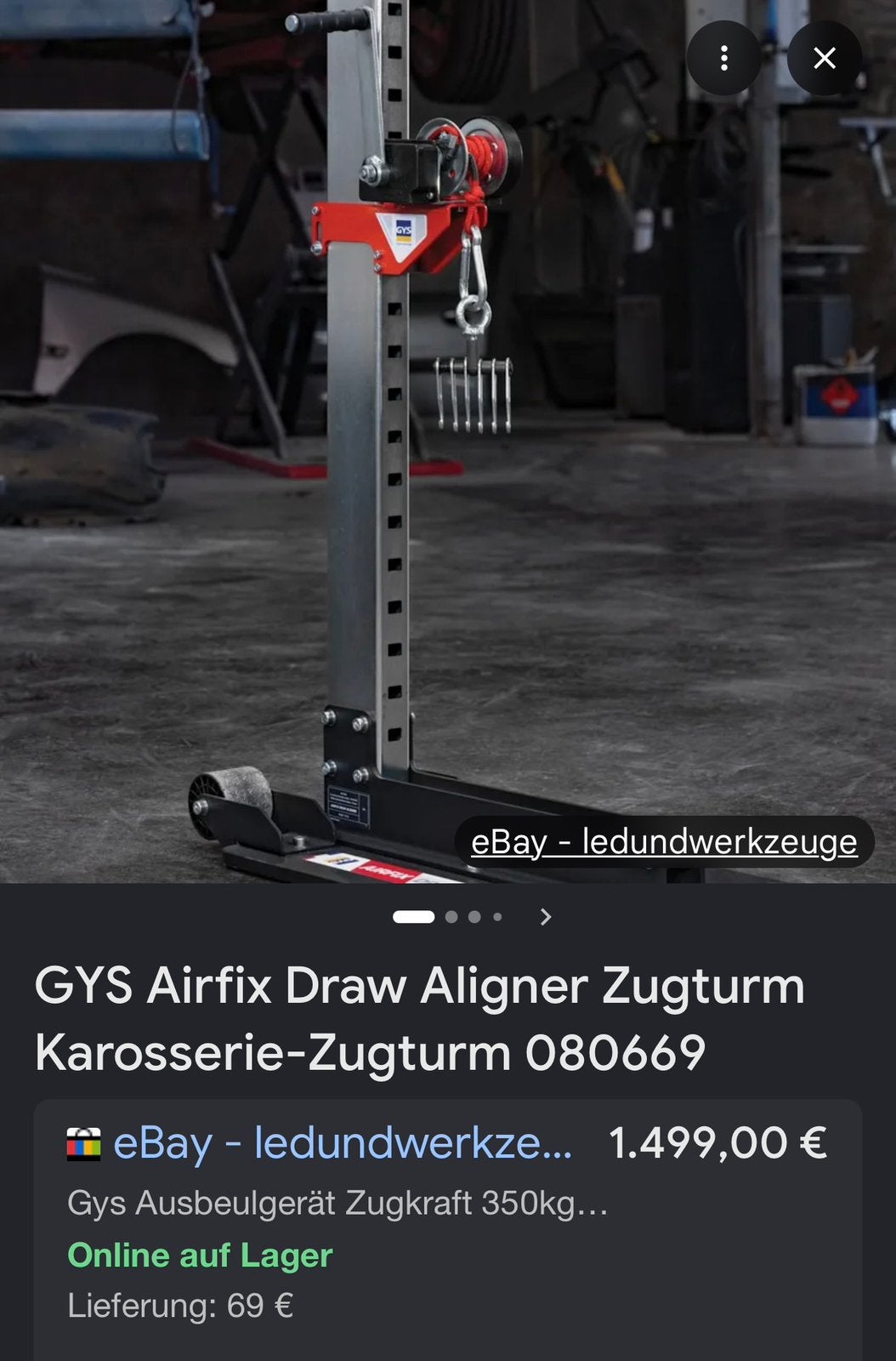Airfix Draw Aligner carrosserie uitdeuk gereedschap nieuw, Doe-het-zelf en Bouw, Gereedschap | Overige machines, Ophalen, Nieuw