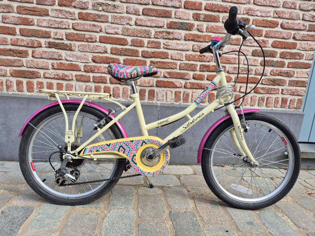 Meisjesfiets Stokvis Sweet 20", Fietsen en Brommers, Ophalen, Gebruikt, Stokvis, Versnellingen