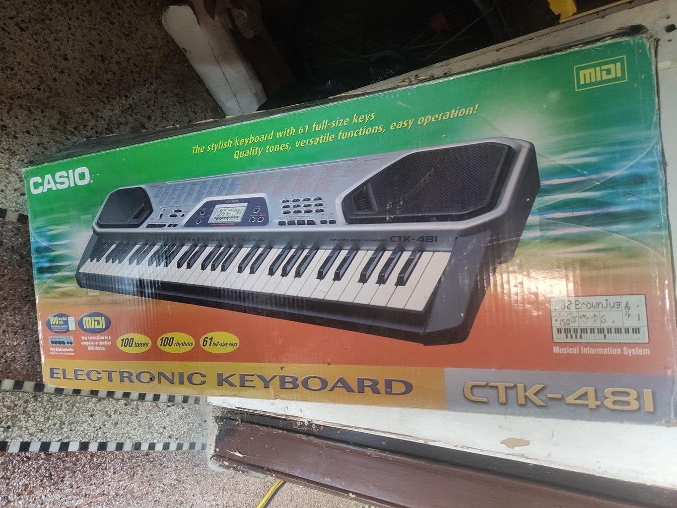 casio ctk 481, Enlèvement, Utilisé, Casio