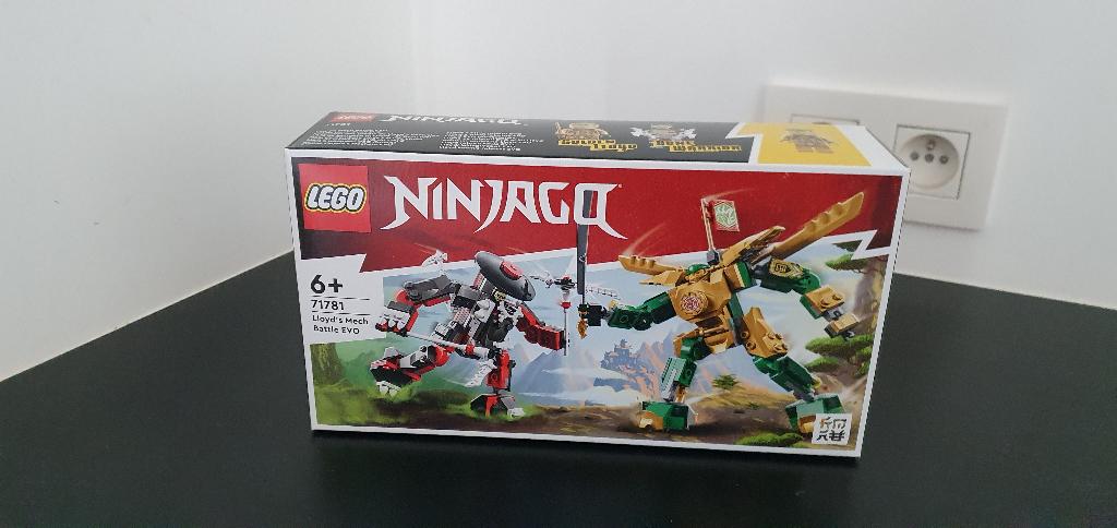 Lego Ninjago 71781 Lloyd’s Mech Battle EVO, nieuw en sealed, Lego, Nieuw, Ophalen of Verzenden, Ongeopend/sealed