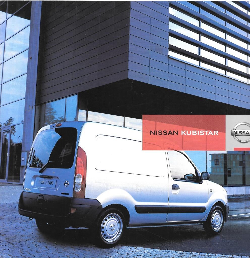 NISSAN KUBISTAR  2005, Boeken, Auto's | Folders en Tijdschriften, Ophalen of Verzenden, Zo goed als nieuw, Nissan