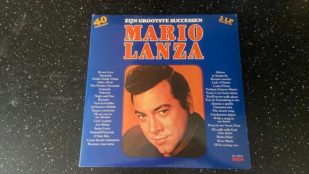 Mario lanza - zijn grootste successen LP, Ophalen of Verzenden, Zo goed als nieuw