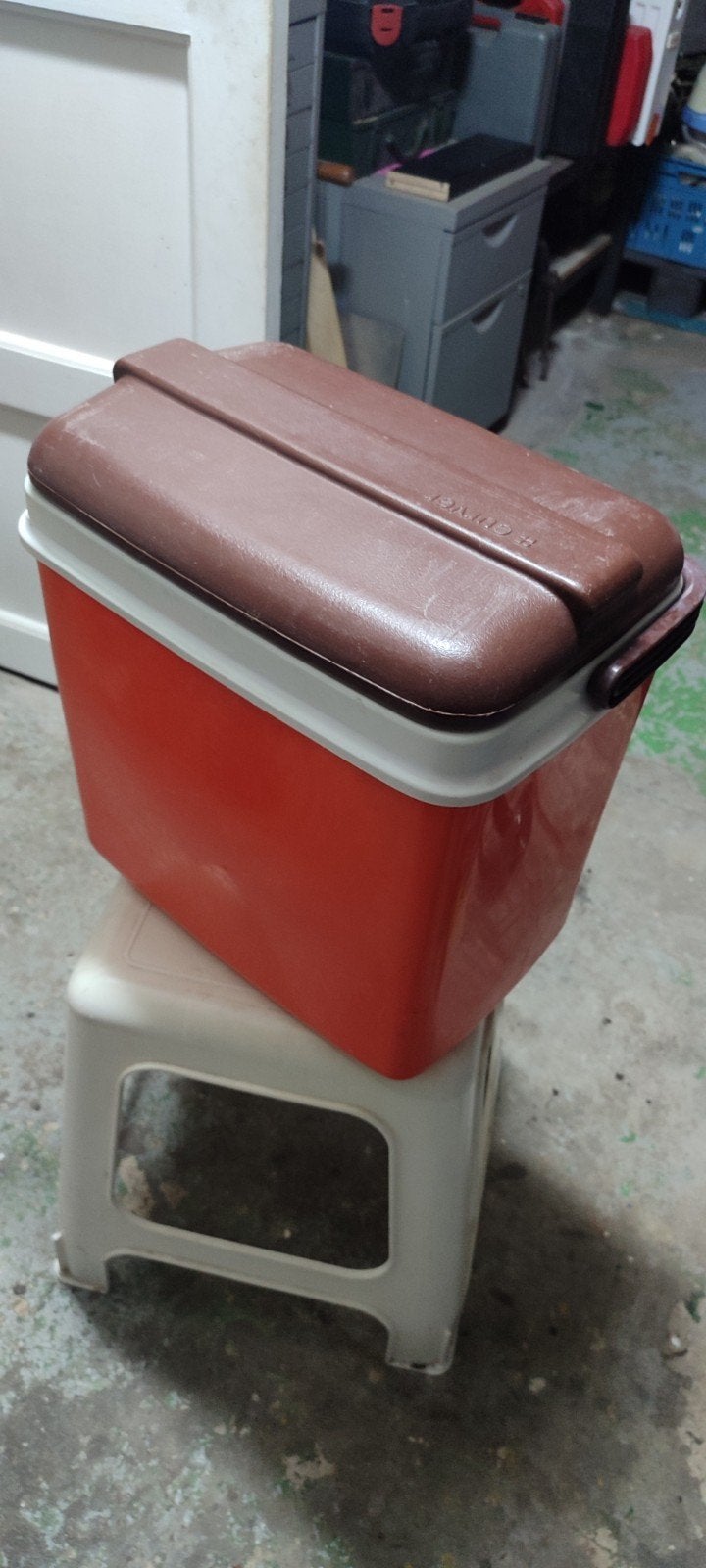 frigo boxe, Ophalen