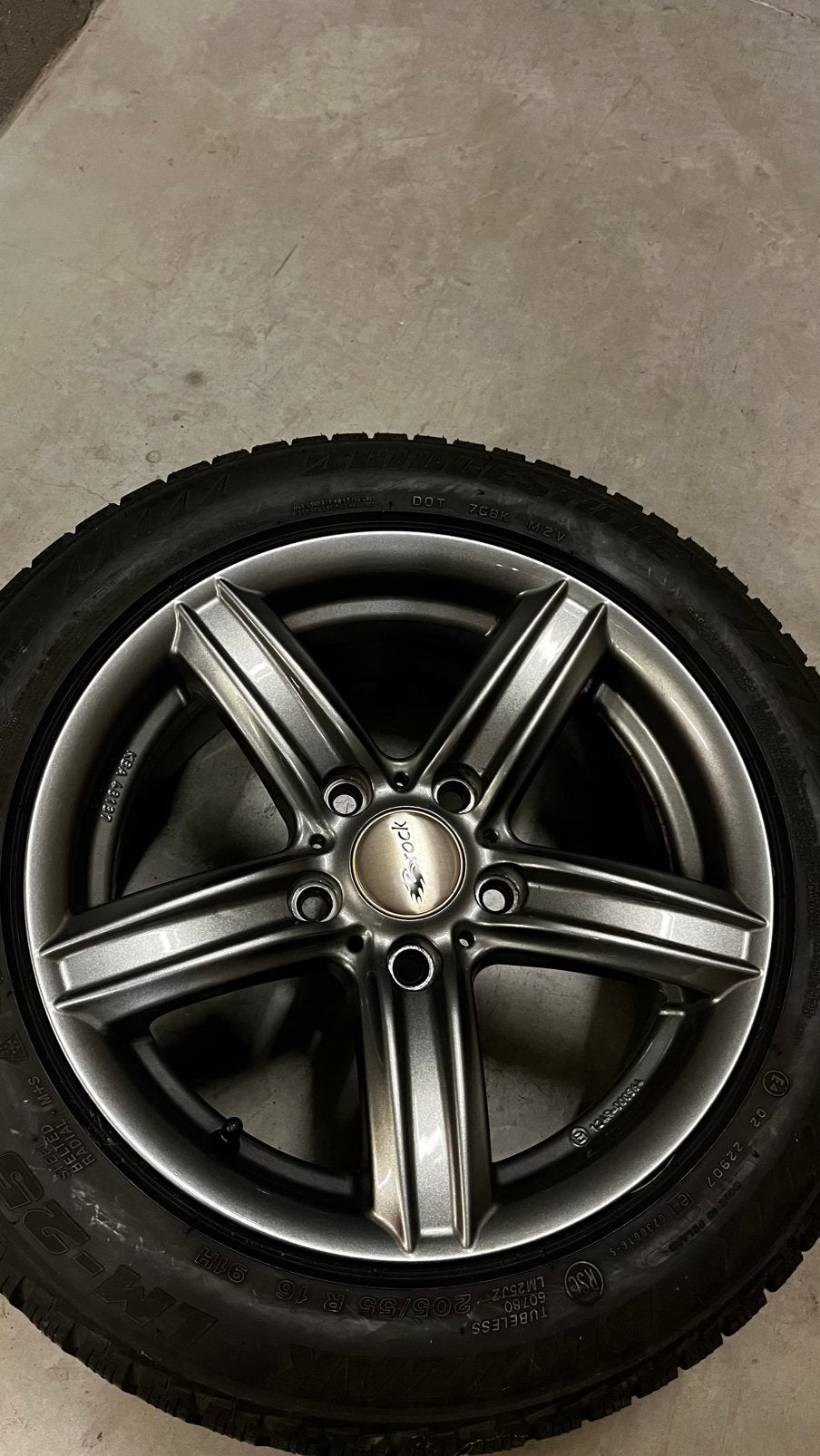 Brock velgen gunmetal 16" voor bmw F-chassis, Auto-onderdelen, Banden en Velgen, Ophalen, Gebruikt, Velg(en), 16 inch