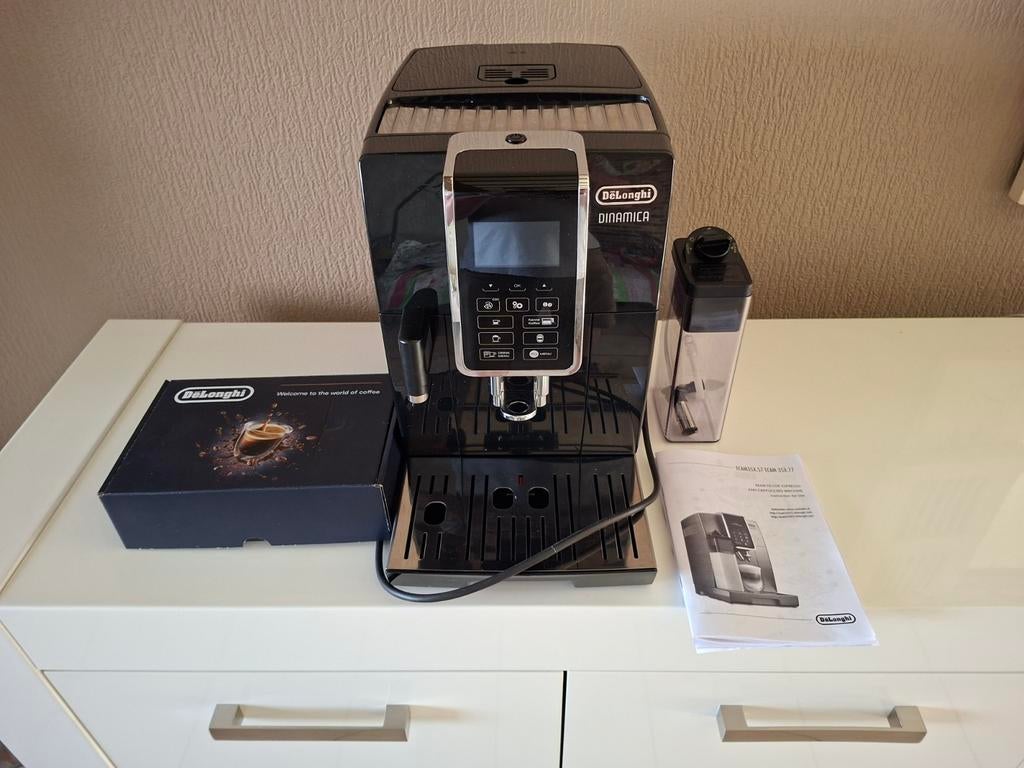 DeLonghi Dinamica, Electroménager, Cafetières, Réservoir d'eau amovible, Café en grains, Combiné, Comme neuf