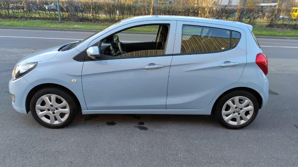 opel karl 2016 avec 126000 km, Auto's, Opel, Stof, Blauw, 5 deurs, Particulier