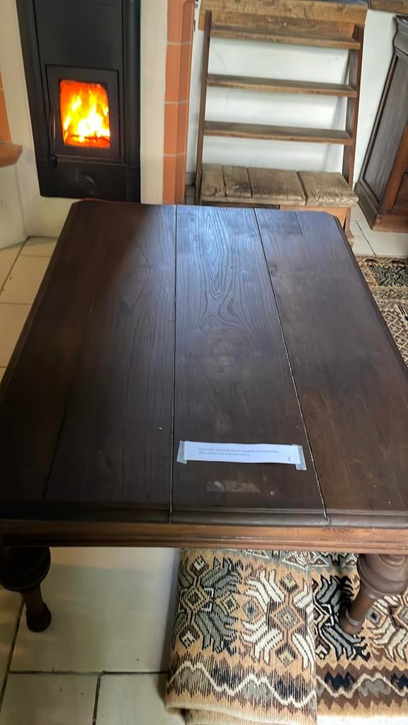 Salontafel/koffietafel in landelijke stijl, Ophalen