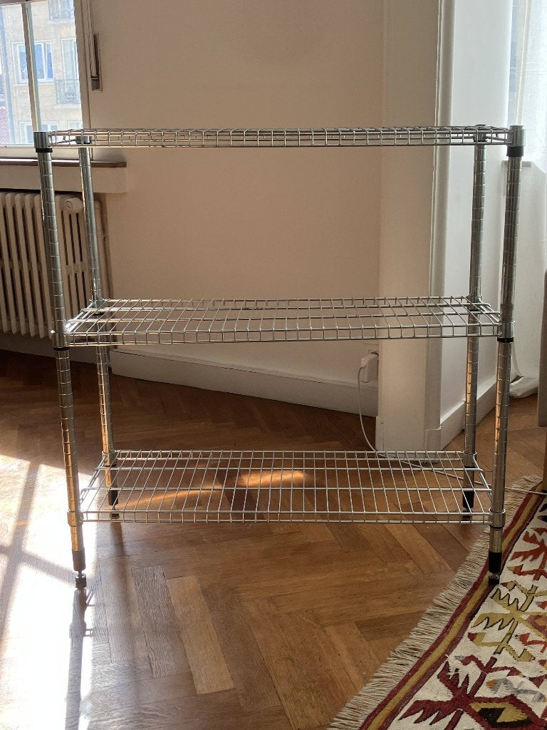 IKEA OMAR Stellingkast, verzinkt, 92x50x94 cm, Enlèvement, Utilisé