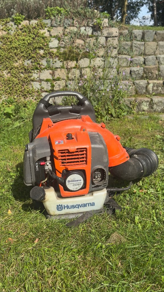 Bladblazer, Tuin en Terras, Ophalen, Benzine, Gebruikt, Ruggedragen