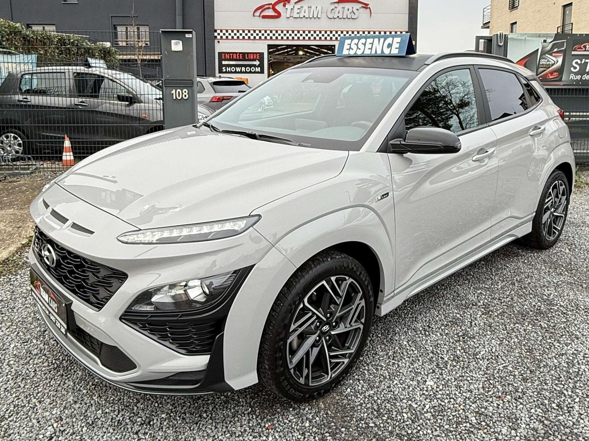 Hyundai KONA Kona 1.0 T-GDi Twist N-Line, Autos, Hyundai, Anti démarrage, Argent ou Gris, Achat, 998 cm³