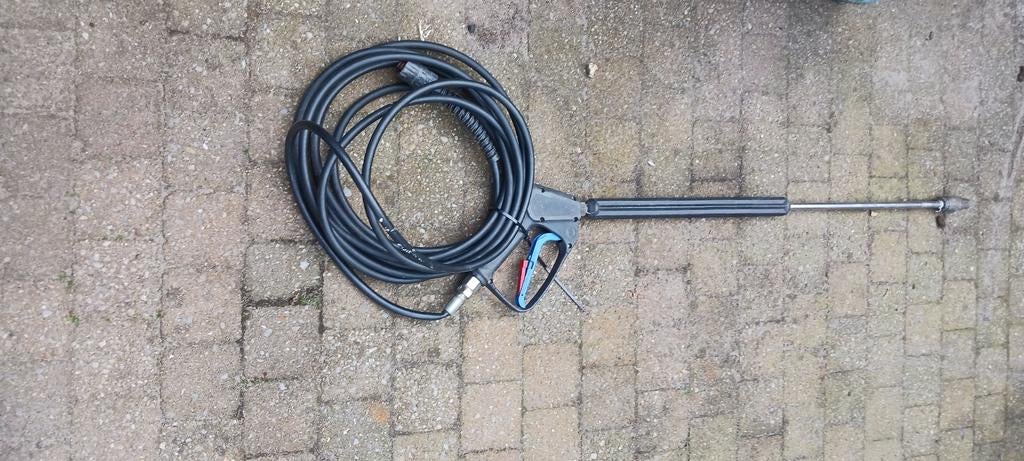 Hoge druk spuit +- 8 m slang, Tuin en Terras, Ophalen