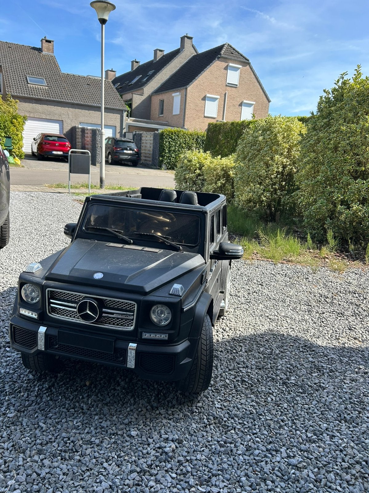 Elektrische kinderauto g63 AMG., Ophalen, Gebruikt