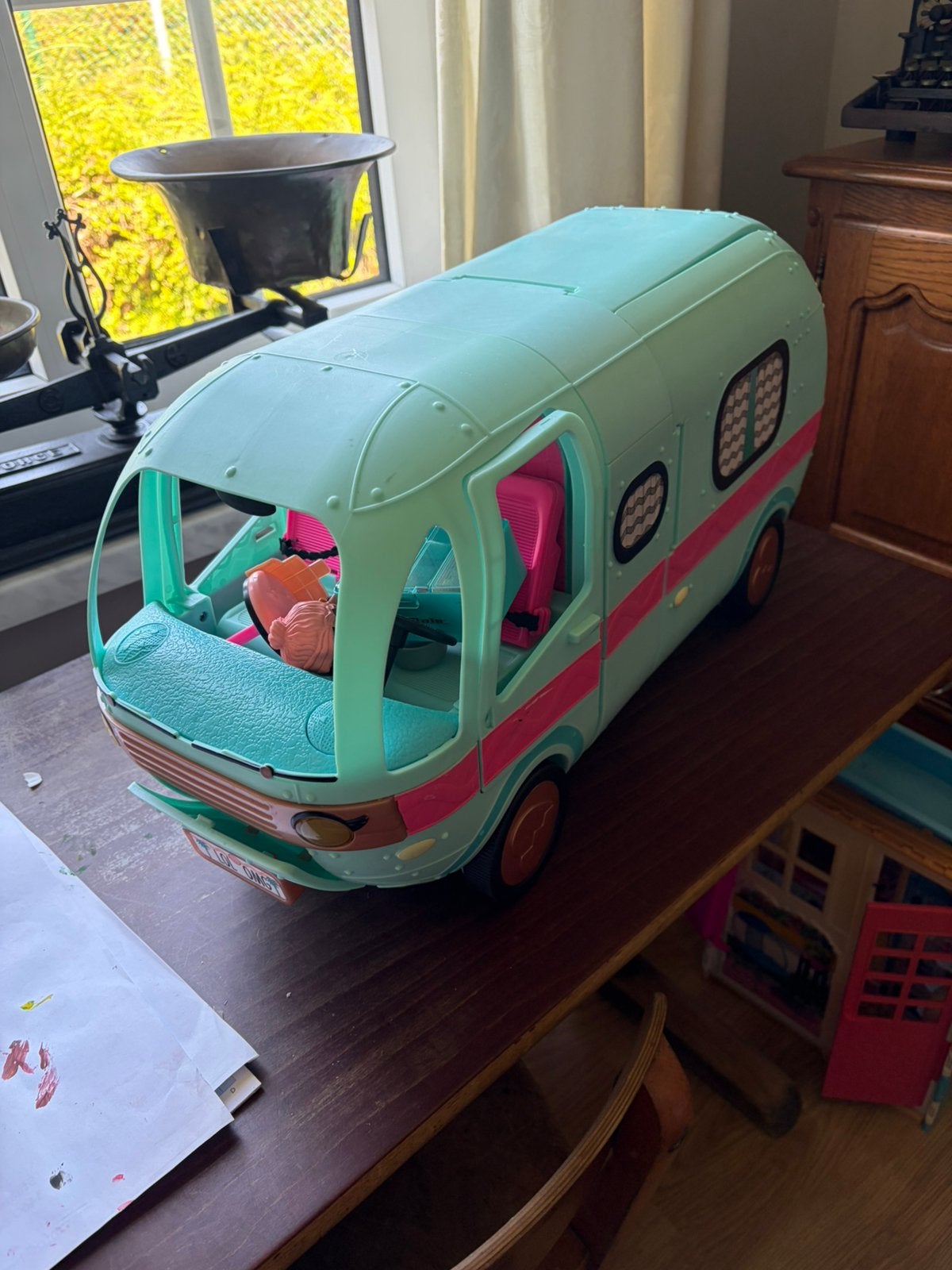 L.O.L camper, Ophalen, Zo goed als nieuw