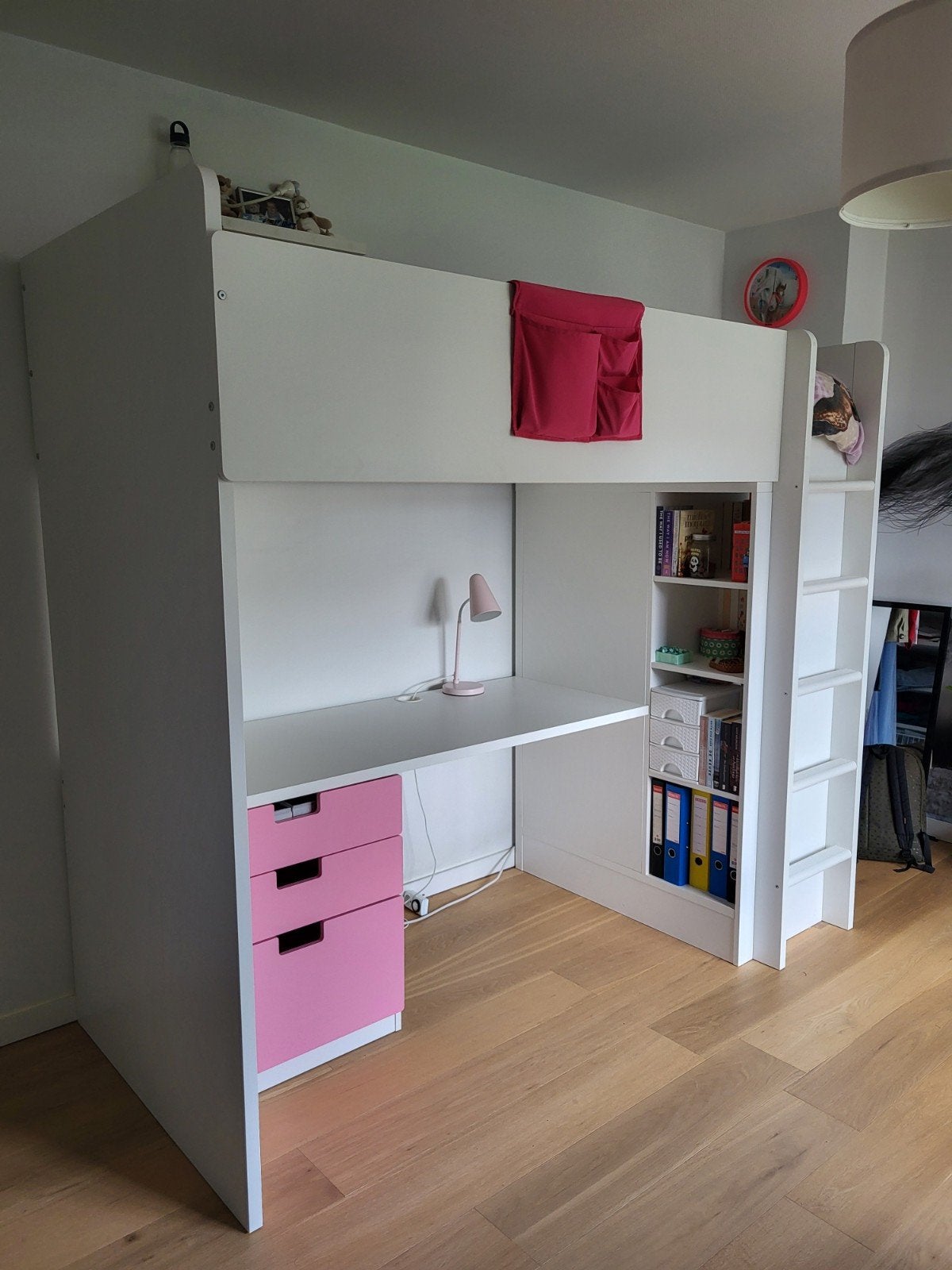 Hoogslaper met bureau en kledingkast, Enlèvement, Lit mezzanine
