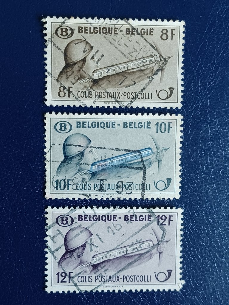 Timbres de Belgique - Timbres de chemin de fer, Timbres & Monnaies, Enlèvement ou Envoi, Affranchi