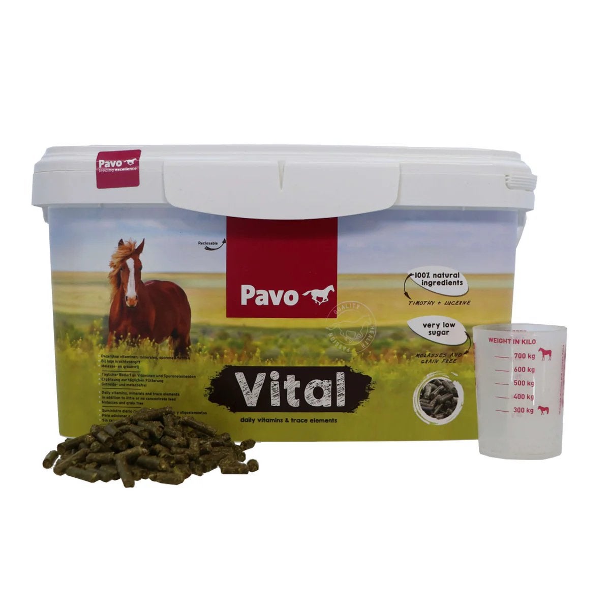 6kg Pavo Vital, Ophalen, Gebruikt