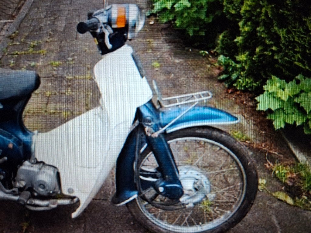 Carrier bagagerekje Honda C50-C70, Ophalen, Gebruikt, Overige typen, Overige merken
