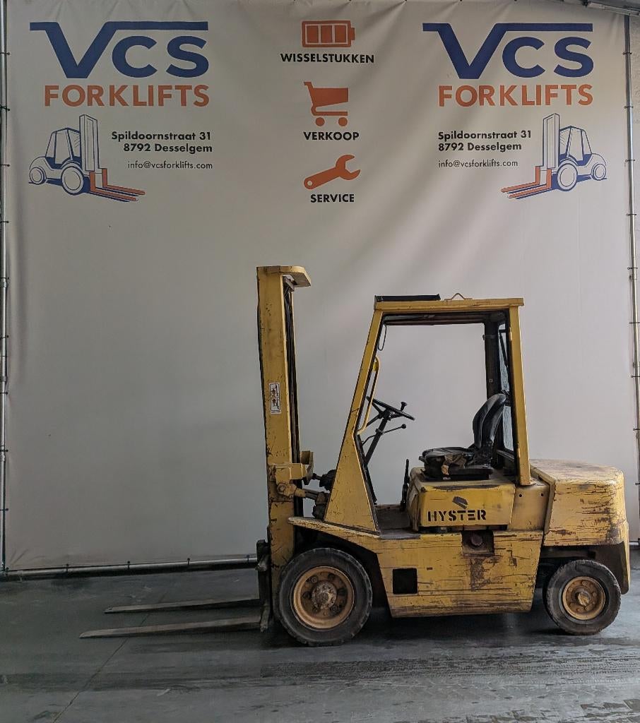 HYSTER  Diesel Heftruck 2.5T isuzu motor, Zakelijke goederen, Machines en Bouw | Heftrucks en Intern transport, Heftruck, Diesel