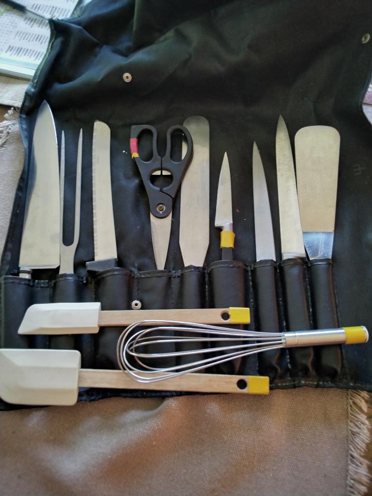 SET DE COUTEAU DE CUISINE, Enlèvement