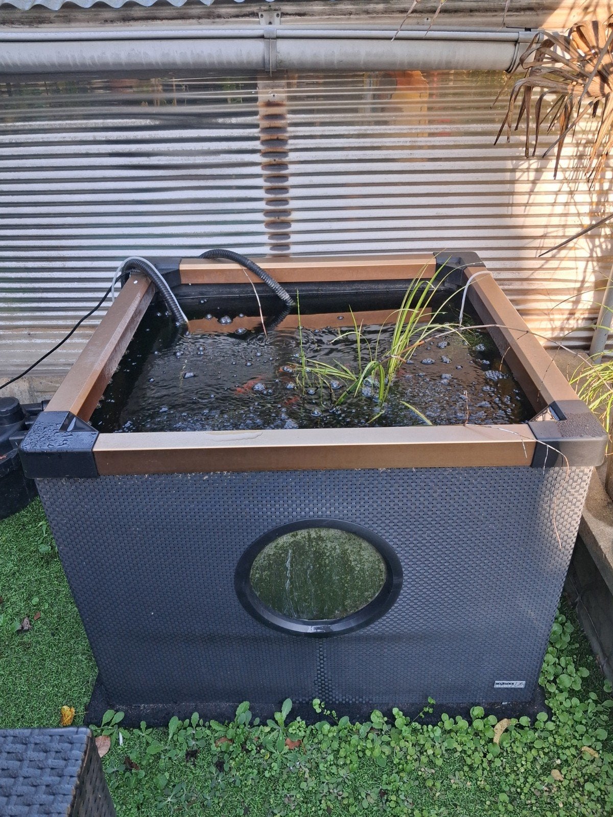 terrasvijver met toebehoren., Tuin en Terras, Ophalen, Gebruikt