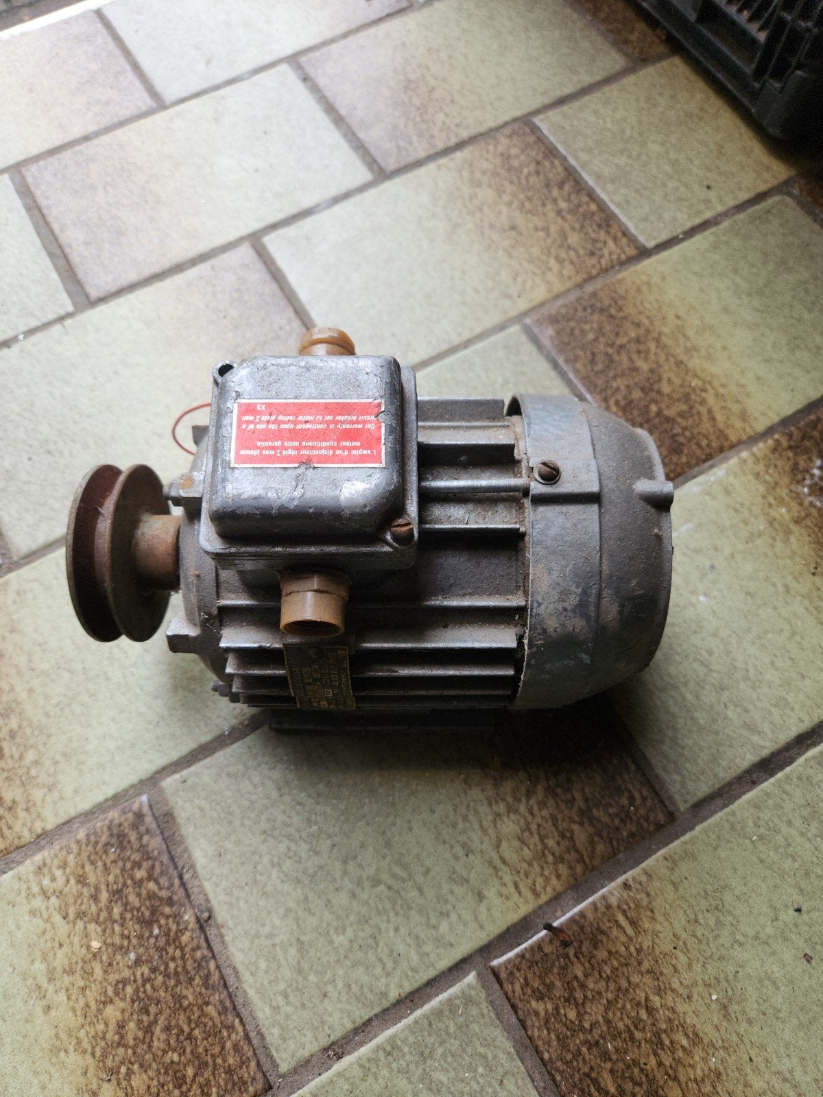 Asynchrone elektromotor 3 fase 220/380V 250w, Ophalen, Gebruikt, Elektromotor, 1400 tot 1800 rpm