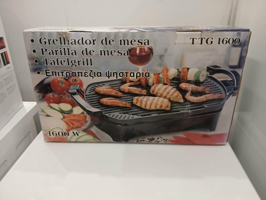 TTG 1600 tafelgrill nieuw, Elektronische apparatuur, Grillplaten, Ophalen, Nieuw, Tafelgrill